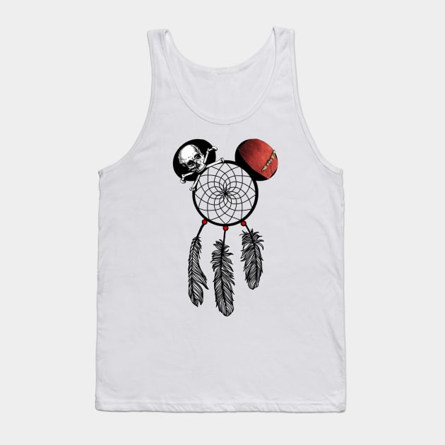 Pirate Dream Catcher Tank Top by KimsCustomCrafts